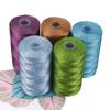 New Summer Crochet Yarn 1.5mm Thin Ice Cotton Thread for Hand Knitting Bag Hat Shoes 100g Hollow Line Colorful Nylon Cord