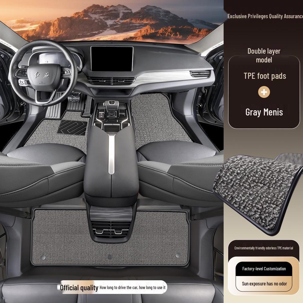 Hongqi EQM5 Full Coverage Interior TPE Car Floor Mats