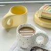 Premium Nordic Simple Ceramic Couple Cup Creative Trend Cute Fat Fat Cup Water Cup Coffee Cup Strong Strong Strong