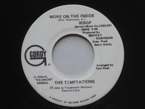

7inch Record TEMPTATIONS - More On The Inside 1631GFPROMO Gordy 1982 Canada Soul/Funk Used