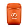PU Leather Car Cup Holder Organizer Box For Lexus ES GS IS LS RX NX UX LX GX RC LC RZ CT HS SC ES350 RX350 RX450h LS500h LC500 V