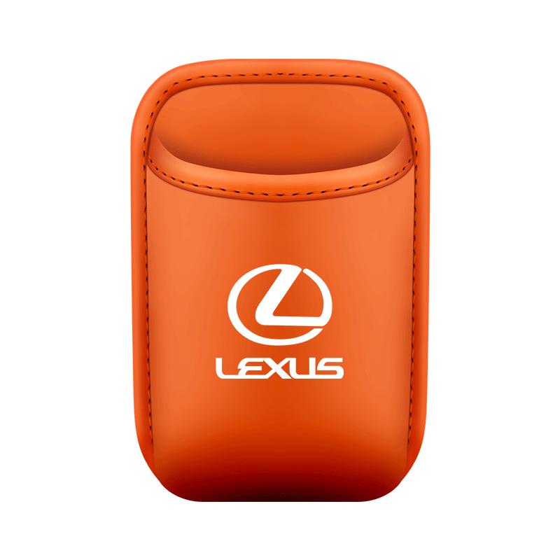 PU Leather Car Cup Holder Organizer Box For Lexus ES GS IS LS RX NX UX LX GX RC LC RZ CT HS SC ES350 RX350 RX450h LS500h LC500 V