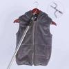 Telescoping Truck Cargo Grabber Pole with 2 Hooks Stainless Steel Pickup Truck Bed Retriever Tool Heavy Duty Telescopic Push Pull Rod