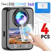 4/1 Stück für DJI OSMO 360 Einfach zu installieren Gehärtetes Glas Displayschutzfolie Ultra HD Kratzfest Schutzfolien für DJI Osmo 360
