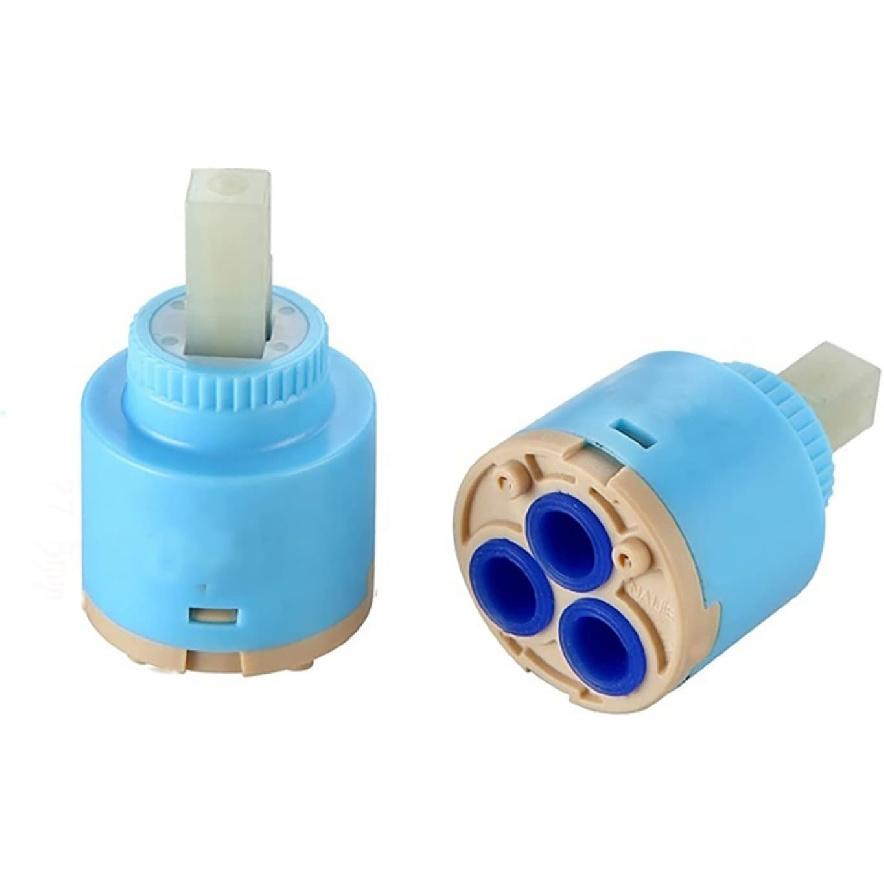 

faucet parts, 22/25/26/28/33/35/40mm, Ceramic Disc Cartridge Faucet Water Mixer Tap Inner Control Kitchen Faucet Valve,I-26MM (Color : S 22mm) (Color A 35mm