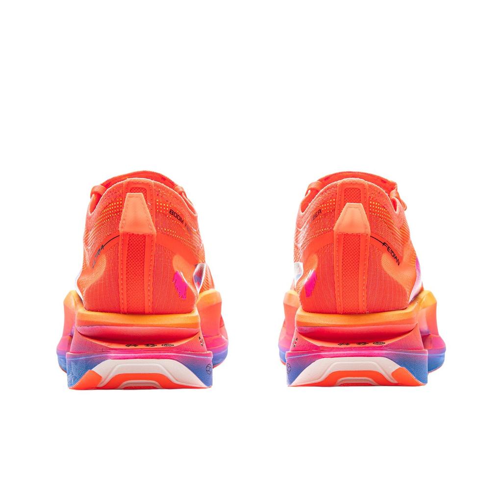 Li Ning Feidian 5 Ultra Super Technology Carbon Plate Running Shoes Unisex Running Shoes Fluorescent-Flame-Orange ARMV005-21