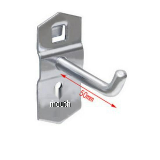 

Металлический перфорированный стенд с квадратными отверстиями для инструментов с крючками для отверток