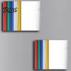 Document Folder 10 Pcs Report Folders with Clear Cover And Sliding Bar, A4 Holder Letter Size Covers, Presentation Binder for School Business File