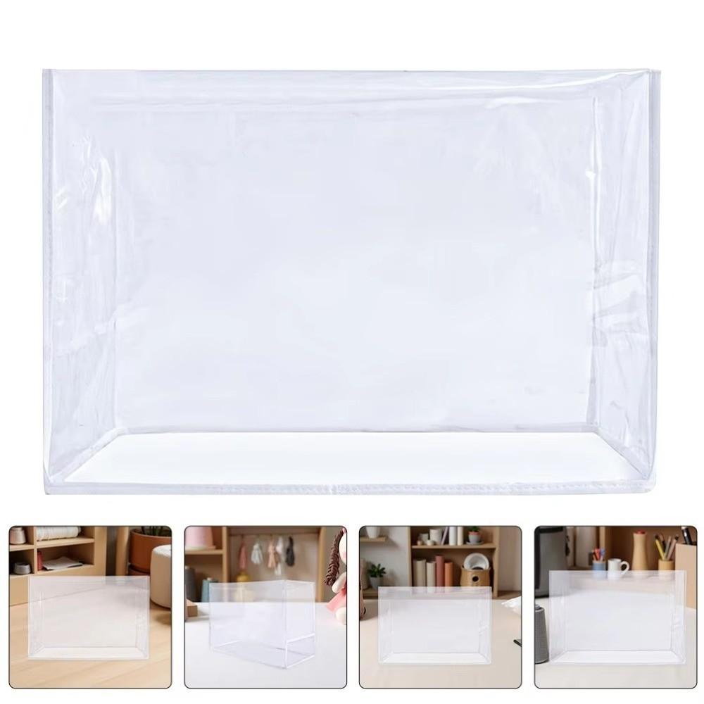 Anti-fouling Sewing Machine Dust Cover PVC Sewing Machine Storage Organizer Home Use