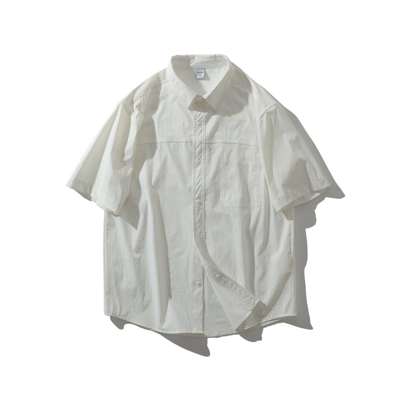 Mountain Style Outdoor Sports Elastic Quick-Drying Short sleeve Cargo Shirts Men's Summer Thin Foreign Trade Men's Shirt