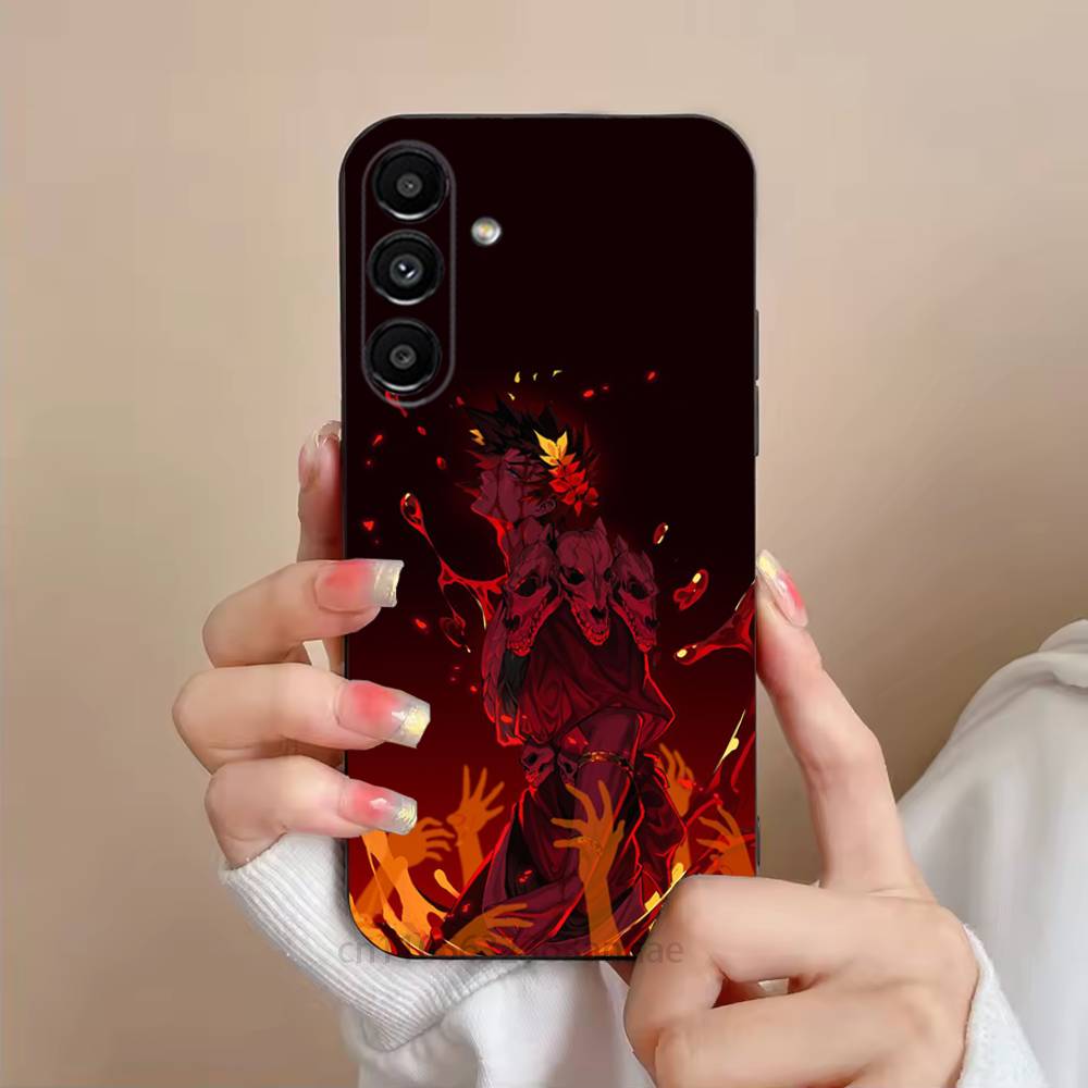 Hades Game Z-Zagreus Phone Case For Samsung S25,24,23,22,21,S20,Ultra,Plus,FE Black Soft Cover SamsungS21FE
