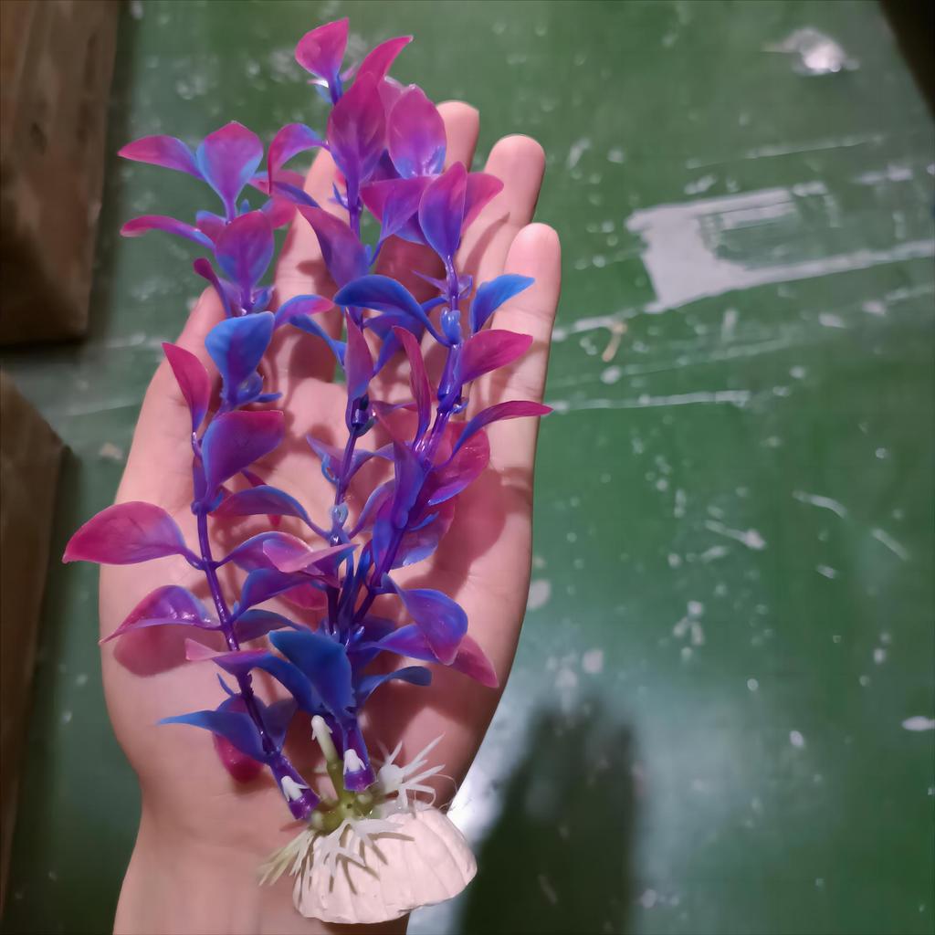 Fish Tank Simulation Plant Water Grass 18 Cm Aquarium Artificial Green Plant Ornaments Plastic 5 Colors DIY Decoration Landscape
