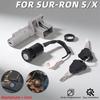 For Surron Key Set Motorcycles Accessories Ignition Switch Lock Key Set Kit For Sur Ron S X Lightbee S X Electric Bike E-Bike