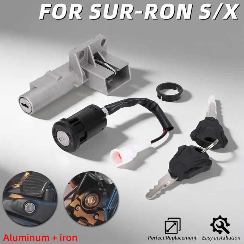 For Surron Key Set Motorcycles Accessories Ignition Switch Lock Key Set Kit For Sur Ron S X Lightbee S X Electric Bike E-Bike