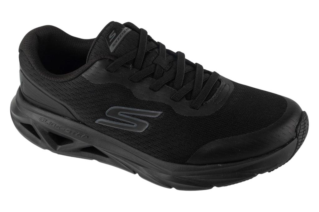 Skechers Glide-Step Vortex - Avalin, Mens black Sneakers