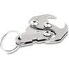 Grappling Gravity Hook Survival Carabiner Stainless Steel Multifunctional Rescue EDC Tool Tactical Emergency Key Chains for Outdoor Climbing