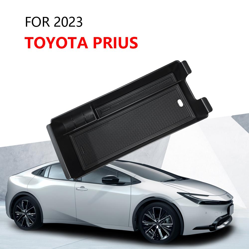 Car Armrest Storage Box Tray for Toyota Prius 2023 2024 Organizer Center Console Stowing Box Case Interior ABS Accessories