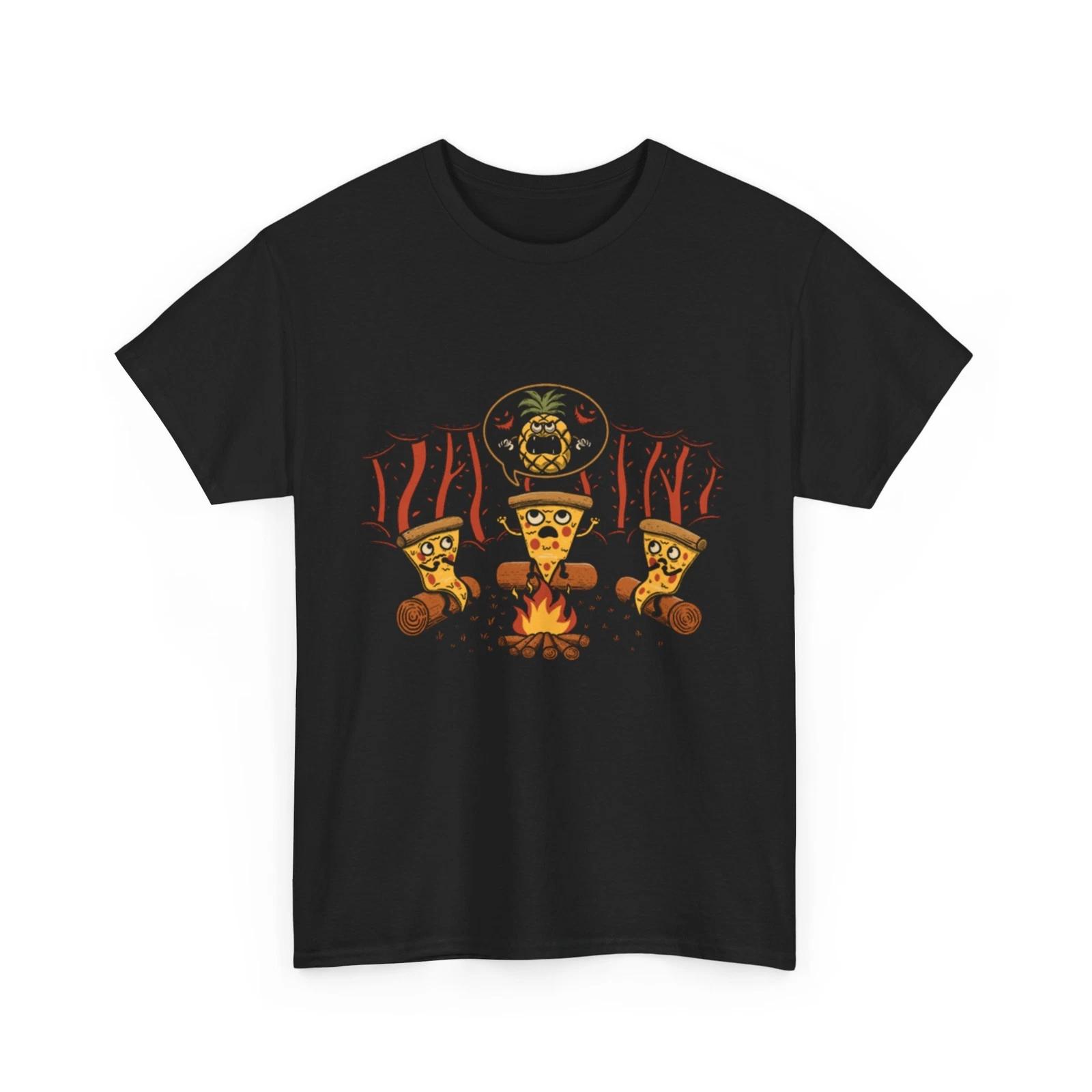 Pizzas Nightmare T-Shirt | Pizza & Pineapple Shirt S