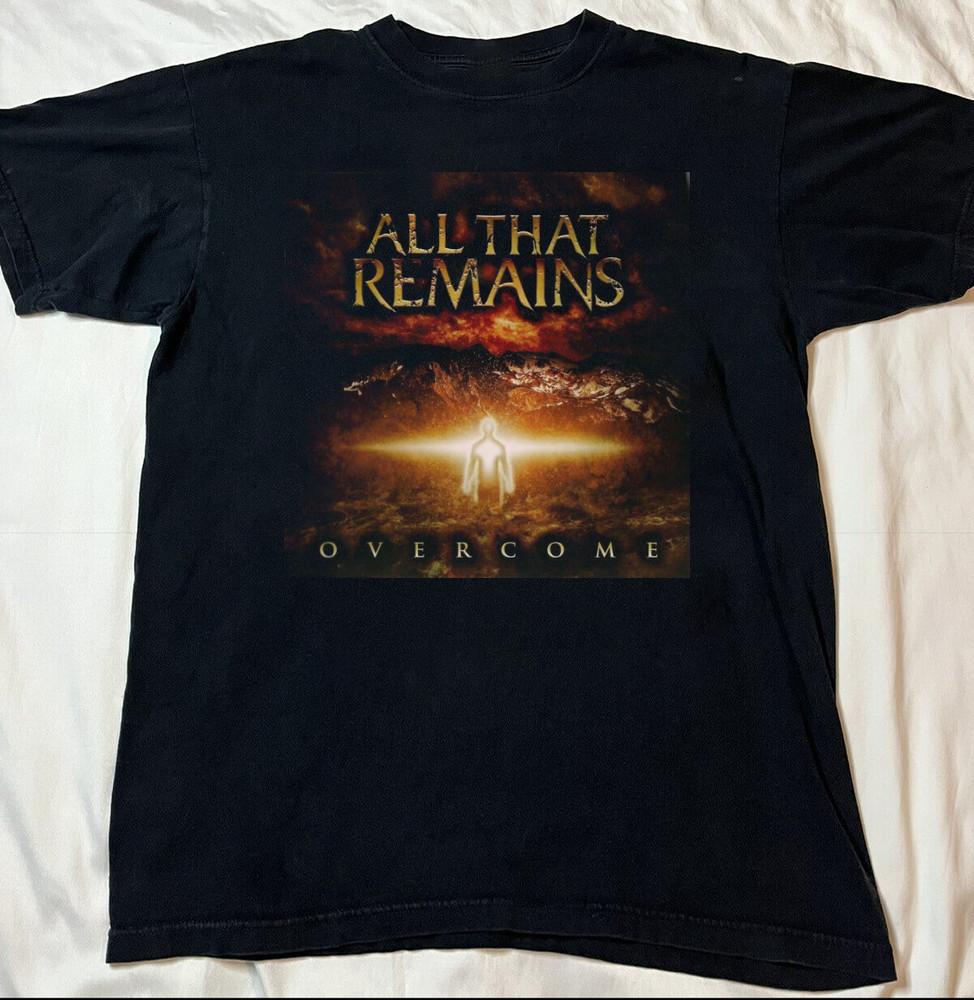 All That Remains - AntiFragile (2025)  Черная Хлопковая Рубашка Полный размер S-5XL AD740 Унисекс Футболка L