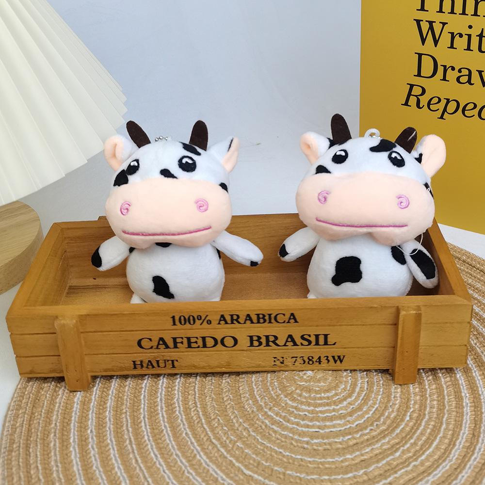 Cute Cow Doll Plush Toy Doll Bag Pendant Company Event Gift Little Baby Doll