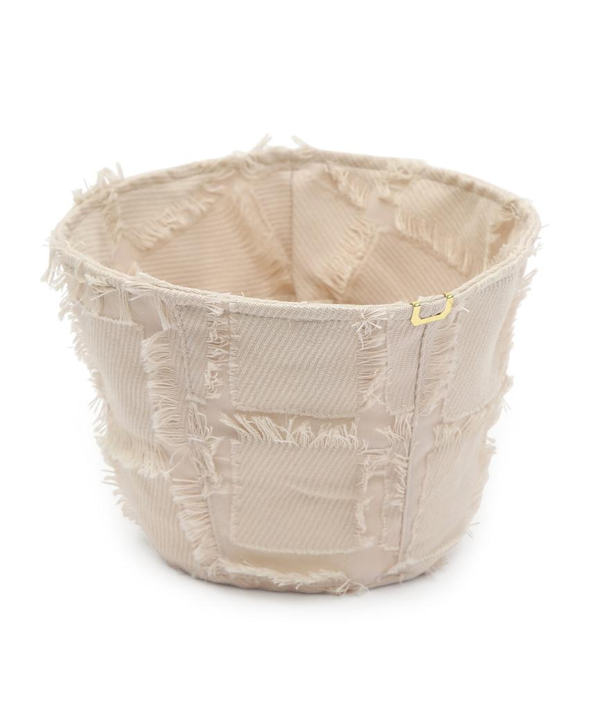 Eondeokeonteulolseutyudio Vintage Autumn Bucket Hat Stand Bucket / Block Tassle / Beige