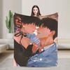 Zayne Sylus Xavier Caleb Rafayel Love And Deepspace Blankets For Couch Chair Picnic Flannel Bedspread Bed Cover