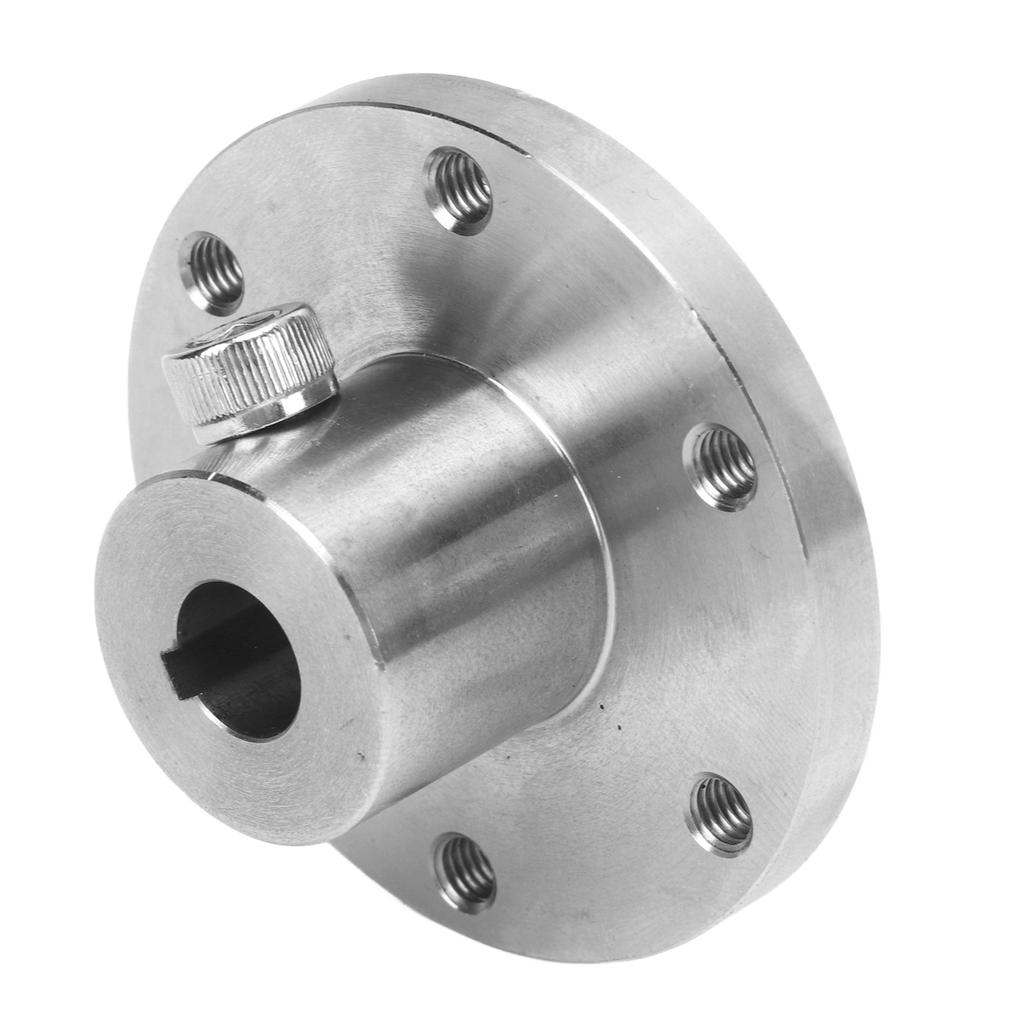10mm Flange Coupling Connector High Strength Stainless Steel RC Shaft Coupling for DIY RC Model Motors