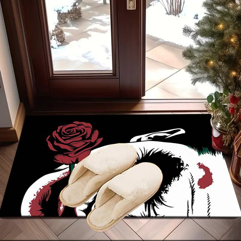 Cool clown Pattern Carpet, Chair Rug,Rug for Office Bedroom living rooms, Doormat decor Fan Gift Christmas Gift