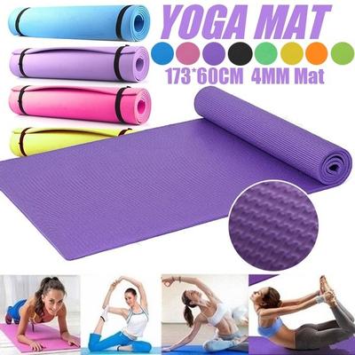 Details about / Yoga Mat EVA Non-Slip Fitness Pad Workout Exercise Gym Pilates Meditatio