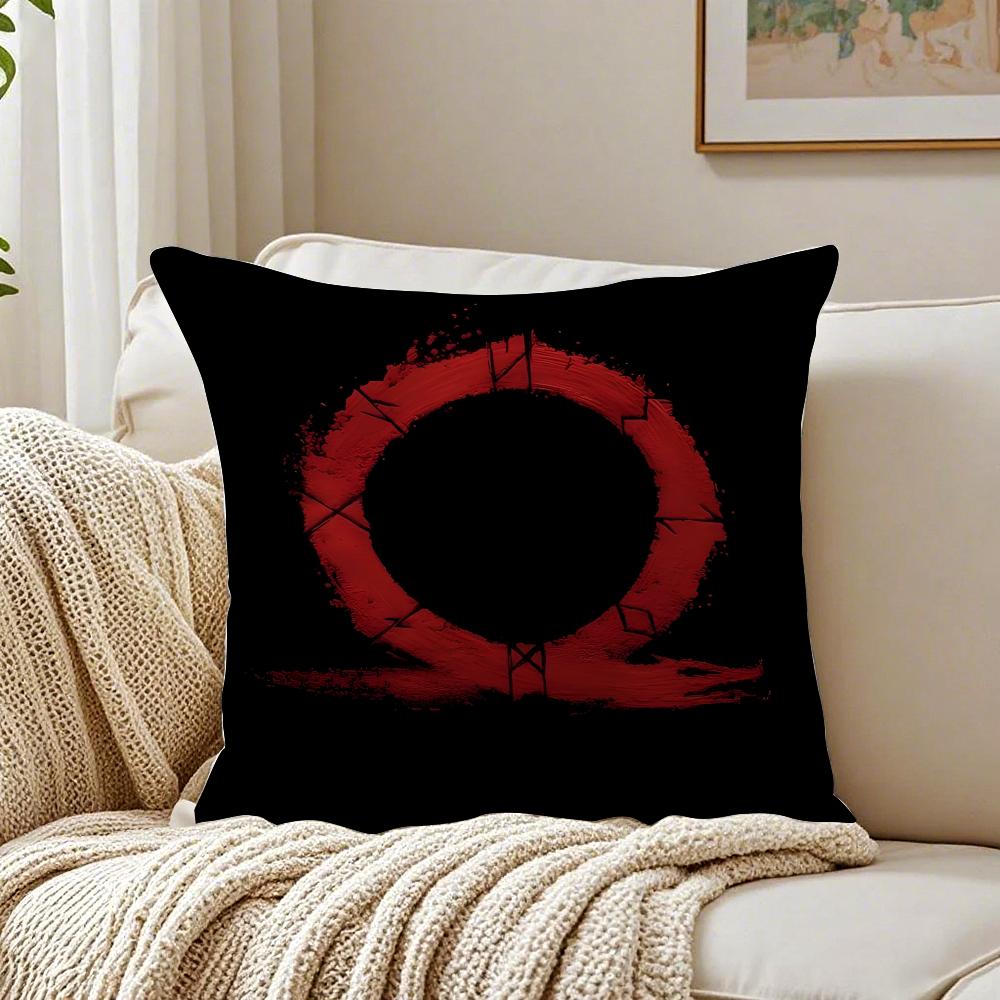 Game Mythological GGod of WWar Cushion Cover Pillowcase Antidustmite Living Room Sofa Decor Cushion Room
