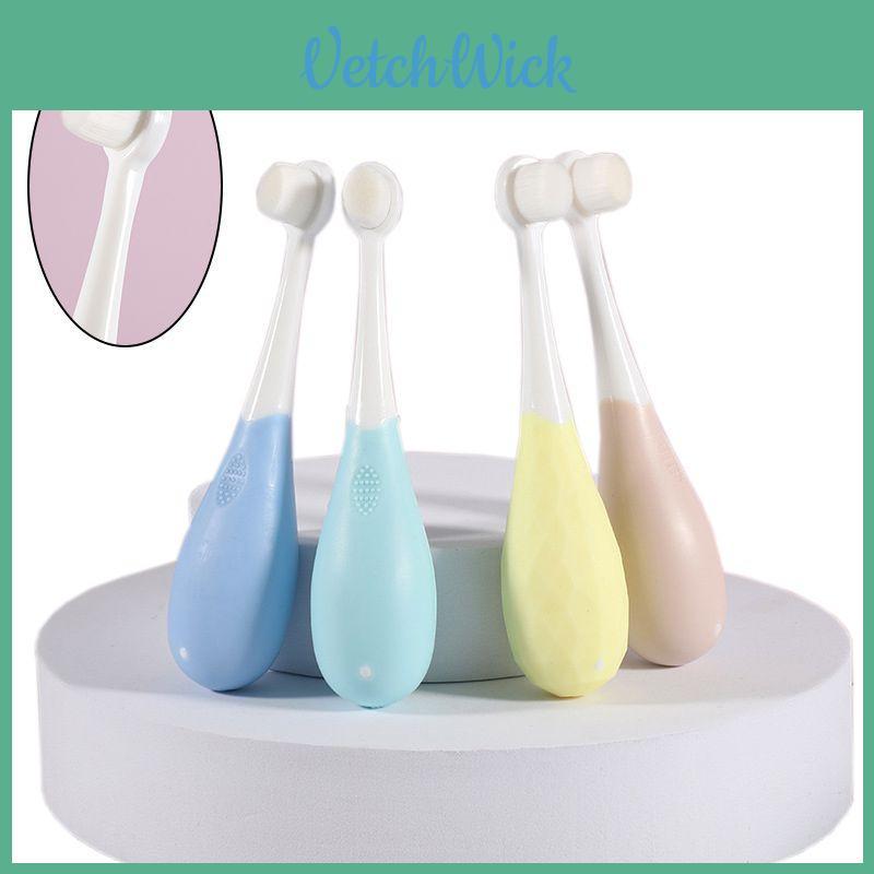 Comfortable Toddler Brush For Oral Teeth Care With Anti-slip Handle And Soft Bristles