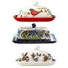 Butter Dish Butter Keeper Porcelain Minimalist Reusable Multifunctional Butter