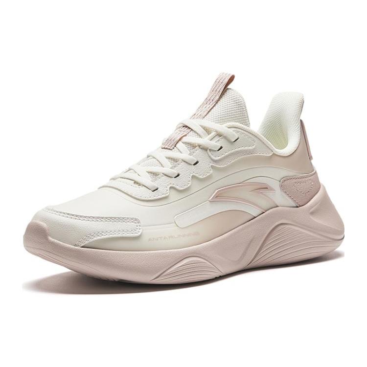 New ANTA Running Series Sneakers 'White Beige' Women's 922355540-5