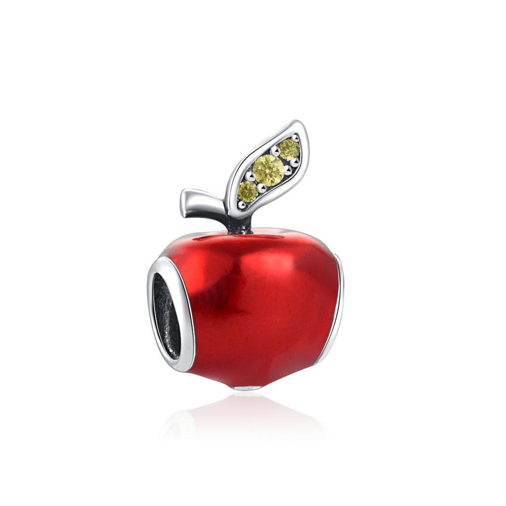 

Copper Metal Apple Watermelon Bead Component Cherry Pendant Bead Component Ideal Designed For European Authentic Original Bracelet High Quality Fine -A14565