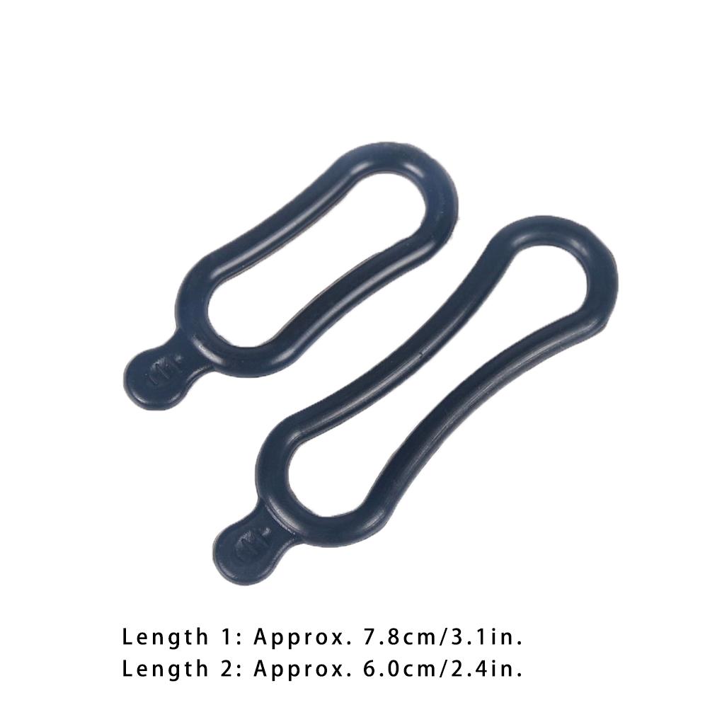 10pcs Light Rubber Band O Shaped Lamp Mount Component Install Fitting Solid Color light Fixator Installation Part
