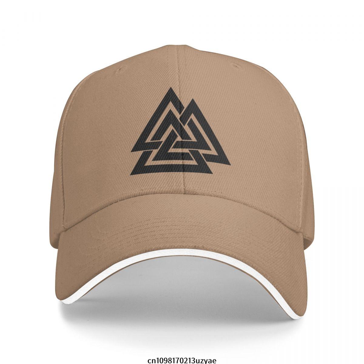 

Valknut The Symbol Of Baseball Caps Hip Hop Sandwich Cap Men Women Adjustable Outdoor Sport Hat One Size
