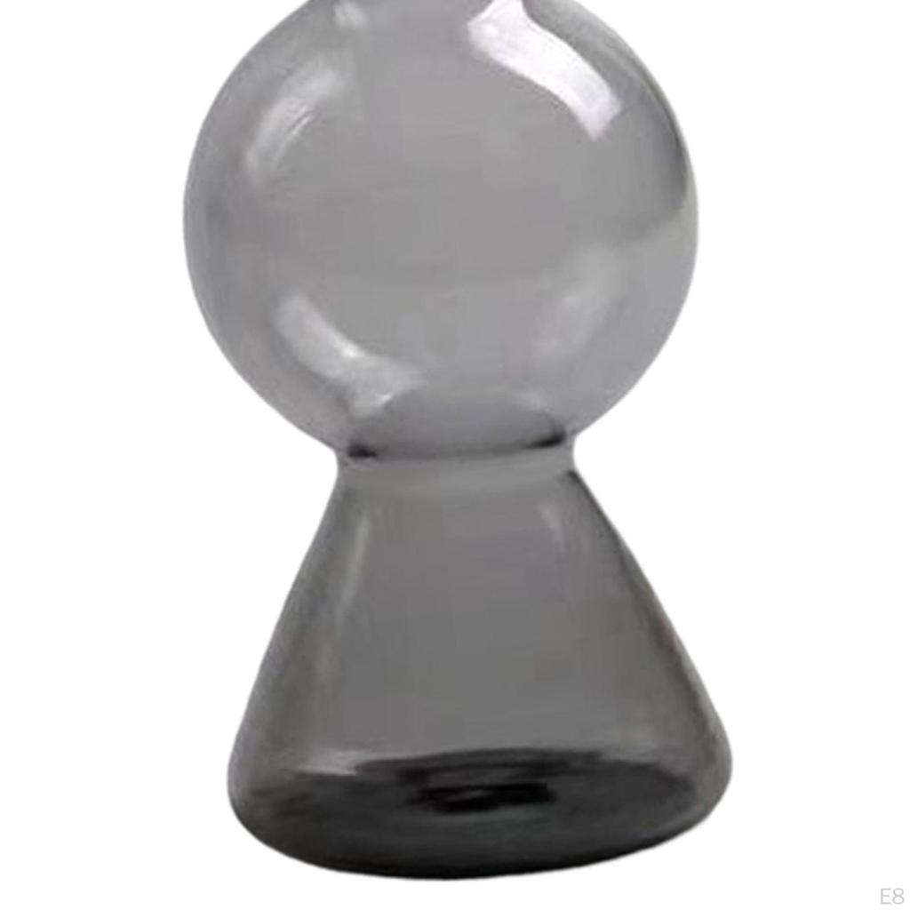 Glass Flower Vase Holder Flowerpot Ornaments Planters for Living Room Home Bedroom Decoration