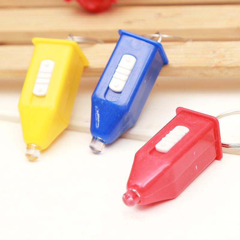 Pagoda Type Led Uv Flashlight Mini Blu-Ray Money Detection Lamp Portable Backlight Flash Torch Lamp Purple Color Flashlight