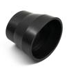 1 buc conector de admisie a aerului 3-2,5 inch tub 76-63 mm filtru de aer negru furtun DIY piese țeavă înlocuire nou practic