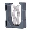 Magnetic Golfing Cart Clip 3 Fixing Methods Anti Slip Multifunctional Holder for Beach Chairs Fishing Rods Gray Blue