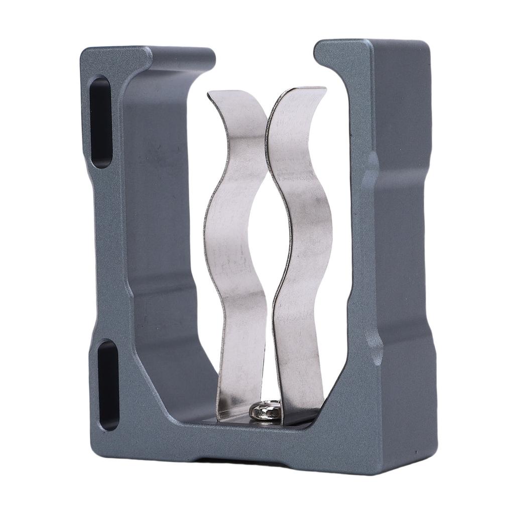 Magnetic Golfing Cart Clip 3 Fixing Methods Anti Slip Multifunctional Holder for Beach Chairs Fishing Rods Gray Blue
