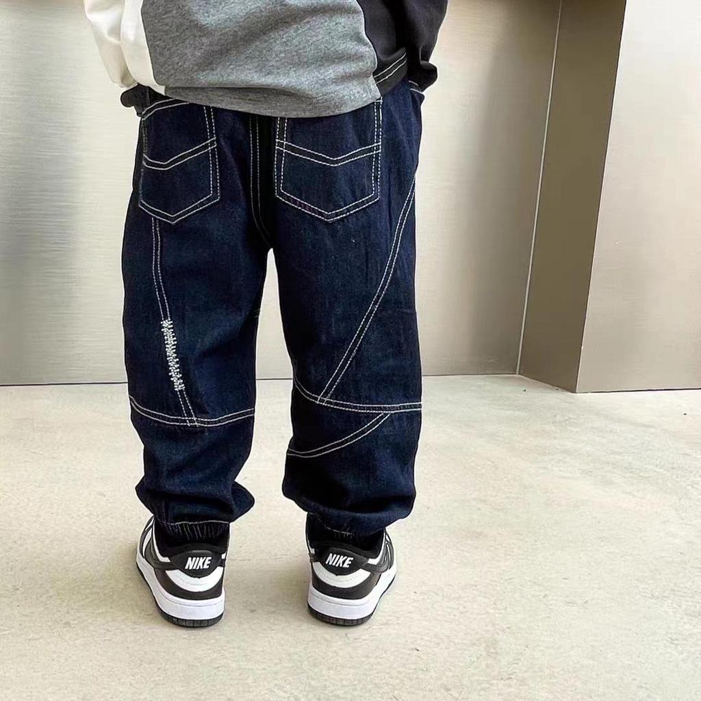 Fluff Lined Versatile Winter Children's Jeans