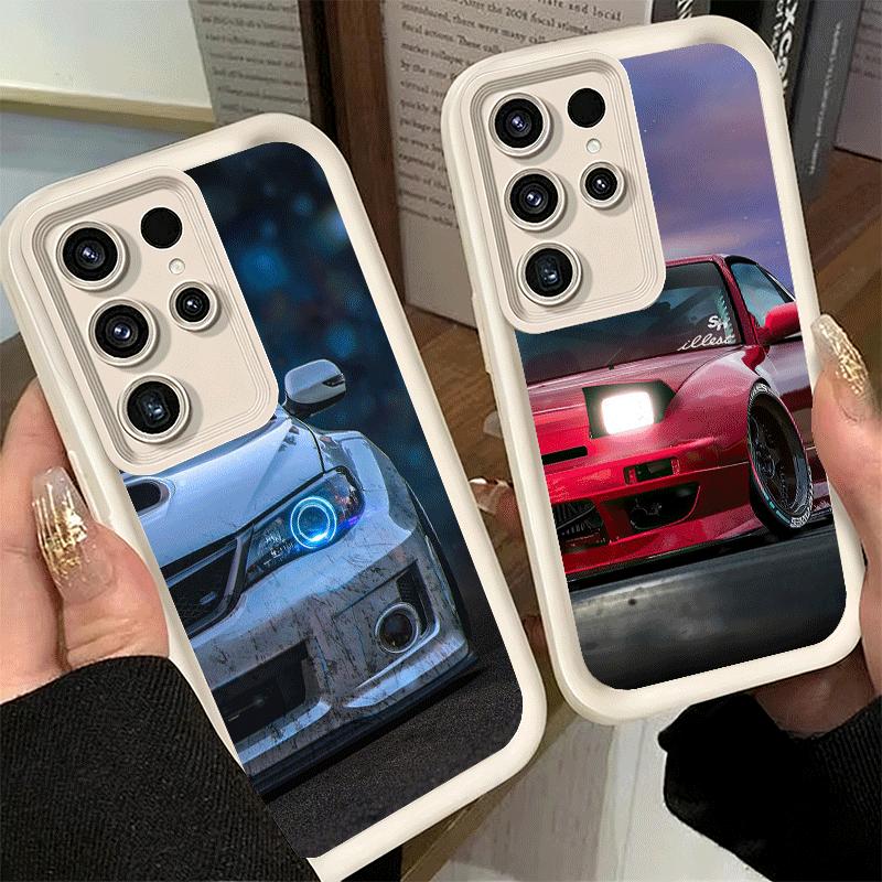 Phone Case for Samsung Galaxy S26 S25 Ultra S24 FE Japan JDM Sports Cars Theme Shell S23 Plus S22 + S21 S20 5G Soft Silicone Fun