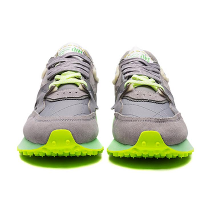 Li Ning 001 Original Aspiration Low Top Casual Shoes Men's Gray Green AGCP313-5