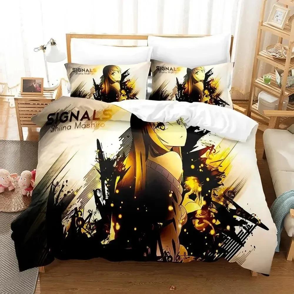 The Pet Girl Of Sakurasou Bedding Set Single Twin Full Queen King Size Bed Set Adult Kid Bedroom Duvet Cover Sets 3D Anime Bed