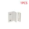 1-10PCS Ultra Thin Latch Cupboard L Type Door Closer Cabinet Catches Door Stopper Furniture Fittings Strong Magnetic Door Closer