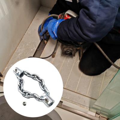 Chaîne de détartrage d'égout à arbre flexible, câble rotatif de type poussoir, ressort de dragage d'égout