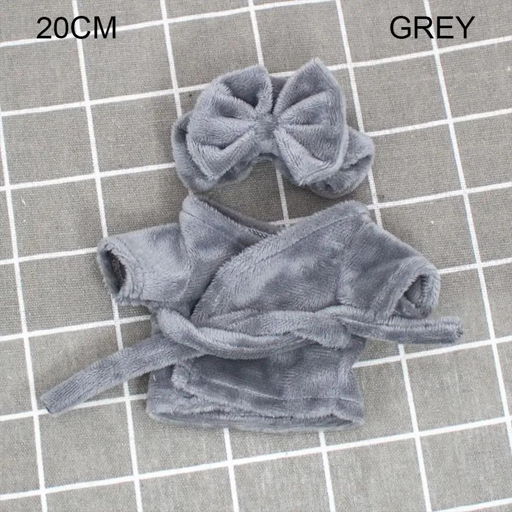 New Sleep Clothes Accessories Doll Velvet Pajamas New Cute Clothes Doll Pajamas 15cm/20cm Doll Pajamas