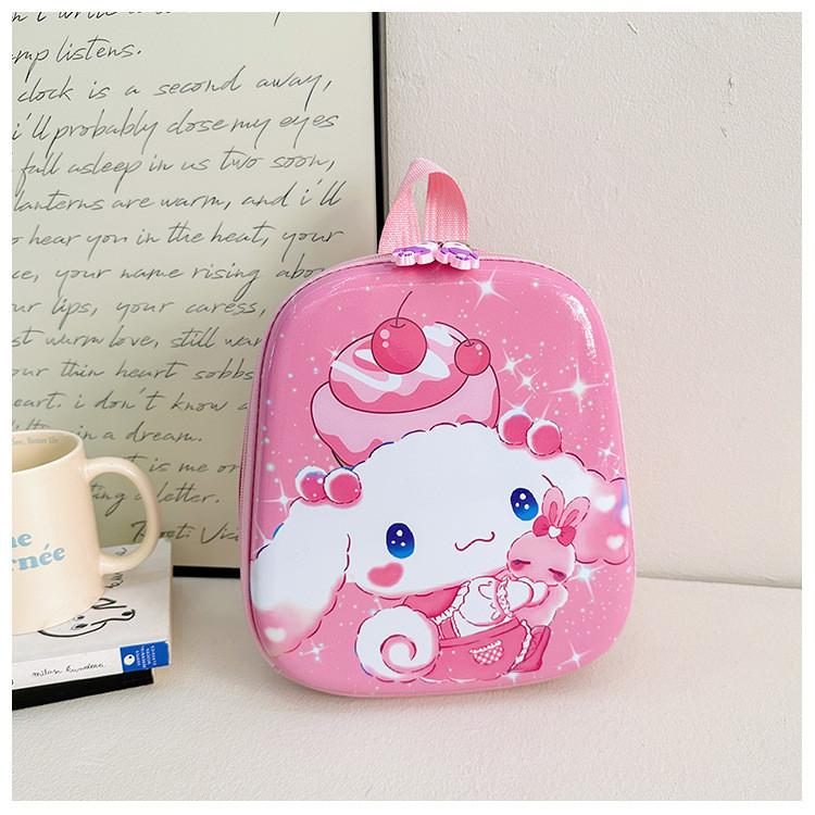 Adorable Cartoon Backpack For Kids Nylon Lightweight Cute School Bag