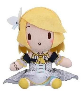 Project Sekai Colorful Stage Feat. Hatsune Miku Fluffy Mini Plush Toy "Virtual Singer" ~Brand New World~ Vol.1 Vol.2 Approx. 12cm (Kagamine Rin from